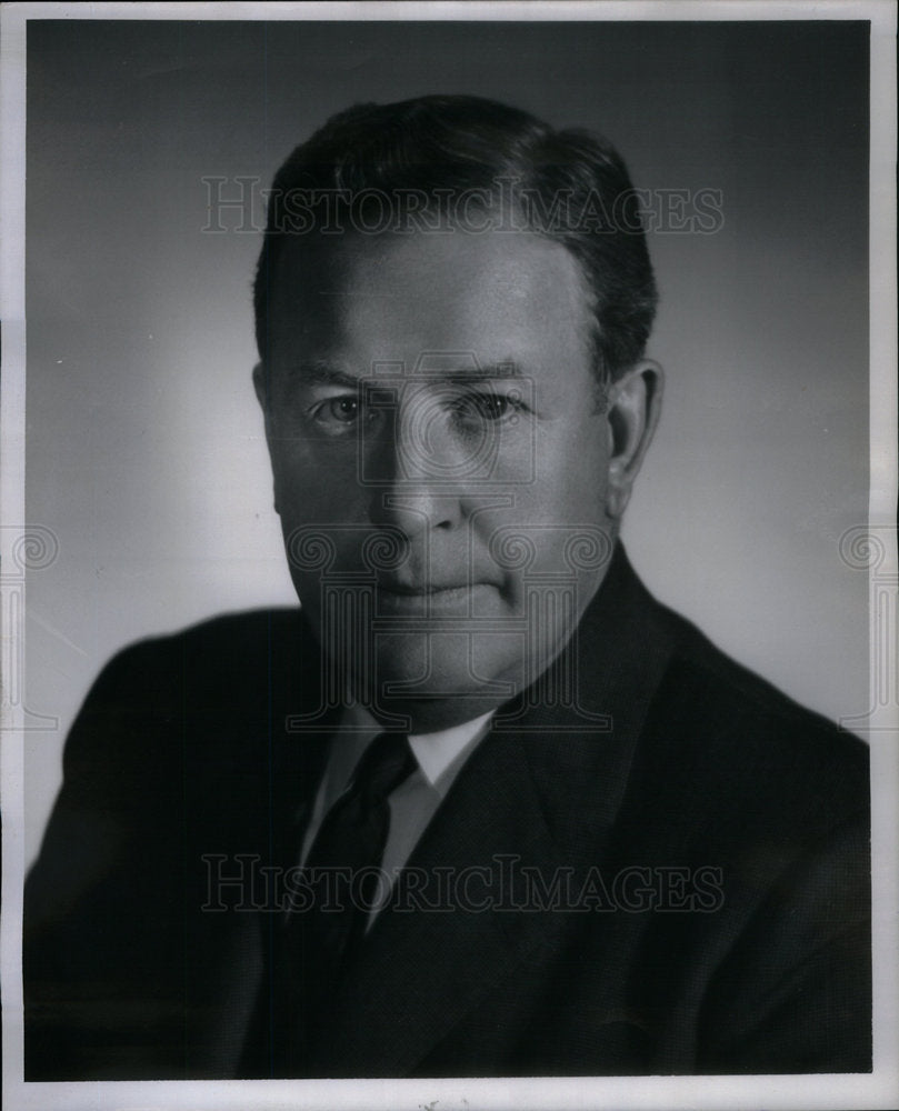 1960 Press Photo Ben G. Wright, Finance - Historic Images