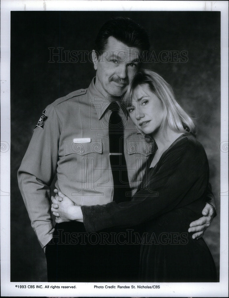 1998 Press Photo Picket Fences Stars Skerritt &amp; Baker - Historic Images