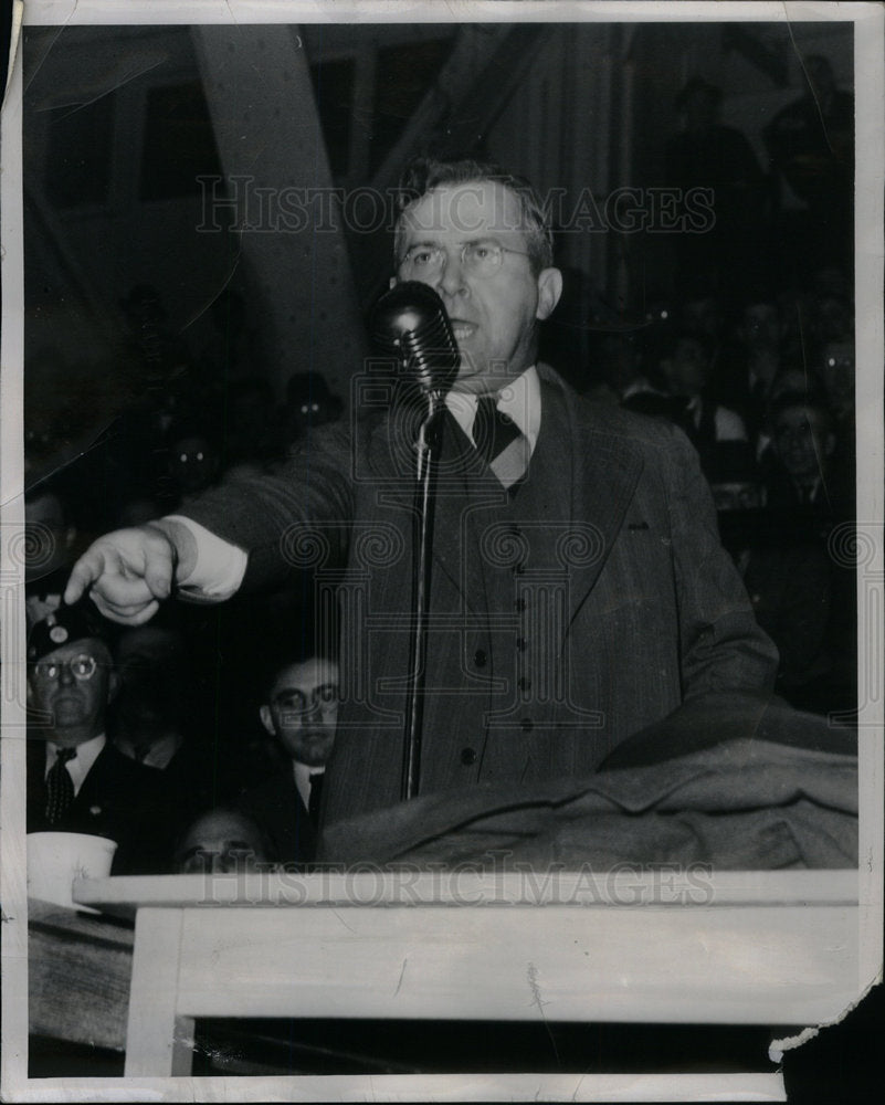 1941 Press Photo UAW-CIO&#39;s Michael F. Widman, Jr. - Historic Images