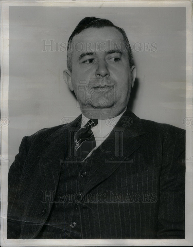 1940 Press Photo Michael F Widman Jr,CIO Organizer - Historic Images