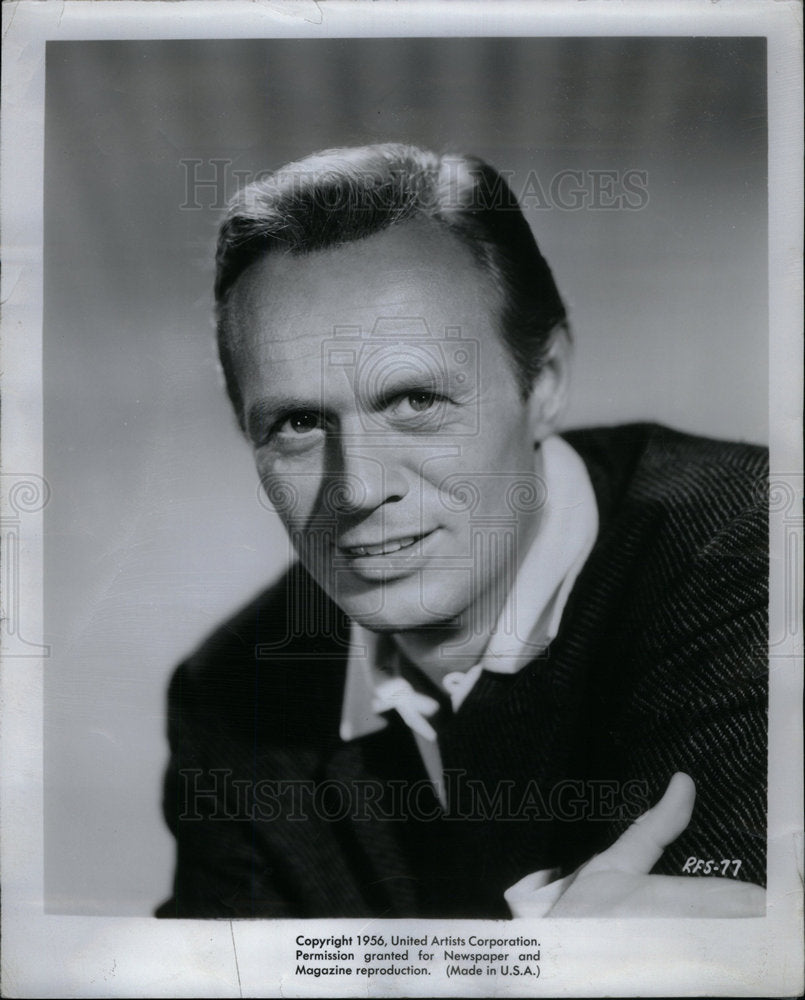 1958 Press Photo Richard Widmark - Historic Images