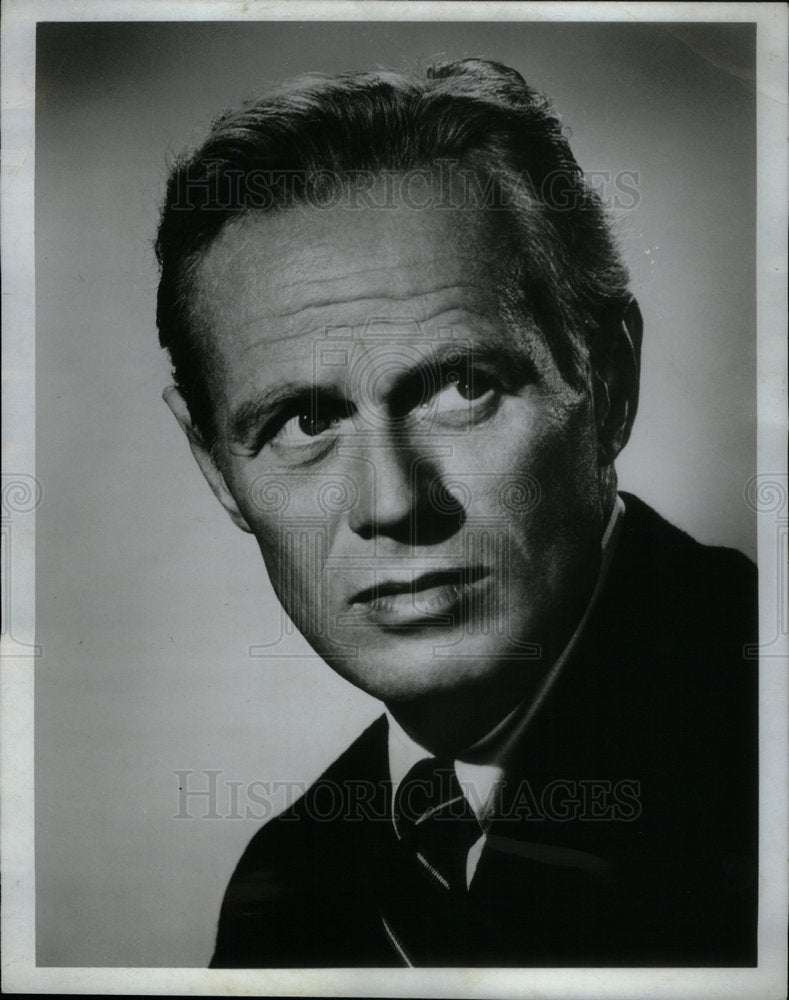 1972 Press Photo Richard Widmark Film Television Actor - Historic Images