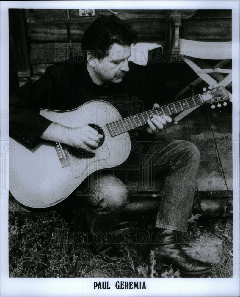 1992 Press Photo Musician Paul Geremia - Historic Images