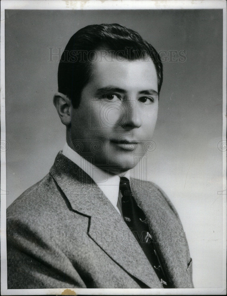 1957 Press Photo George F. Getty Lawyer J. Paul Getty - Historic Images