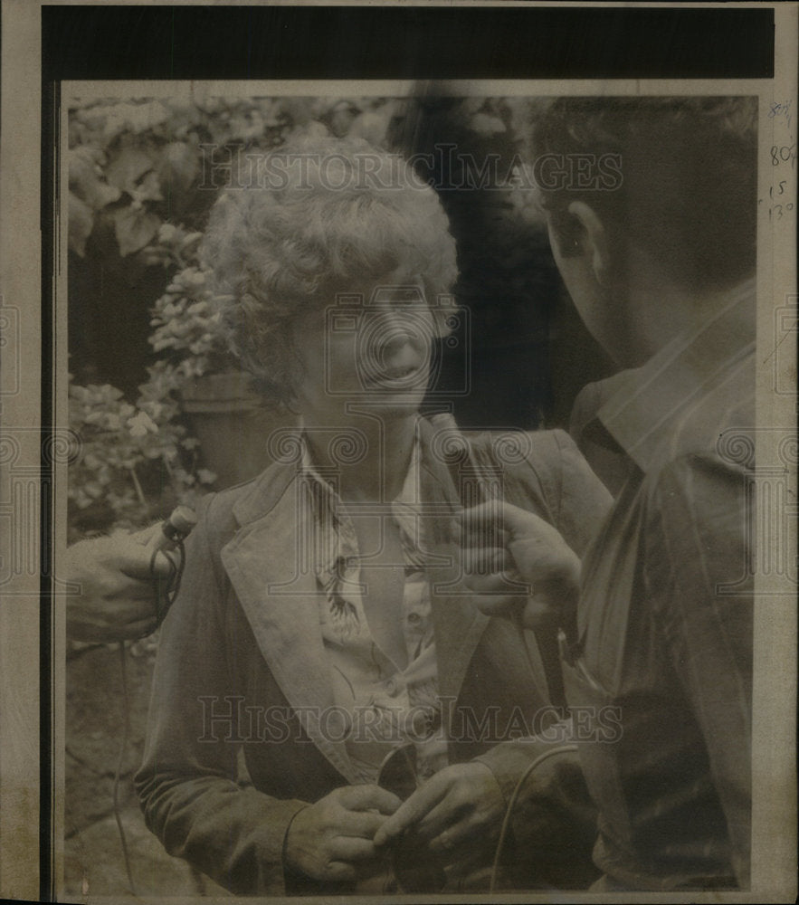 1973 Press Photo MRS. GAIL GETTY WIFE J. PAUL GETTY - Historic Images