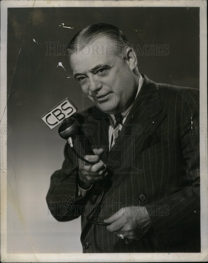 1949 Sports Reporter Bill Corum Historic Images