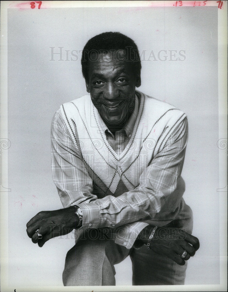 1984 Press Photo Bill Cosby Actor Comedian Author - Historic Images