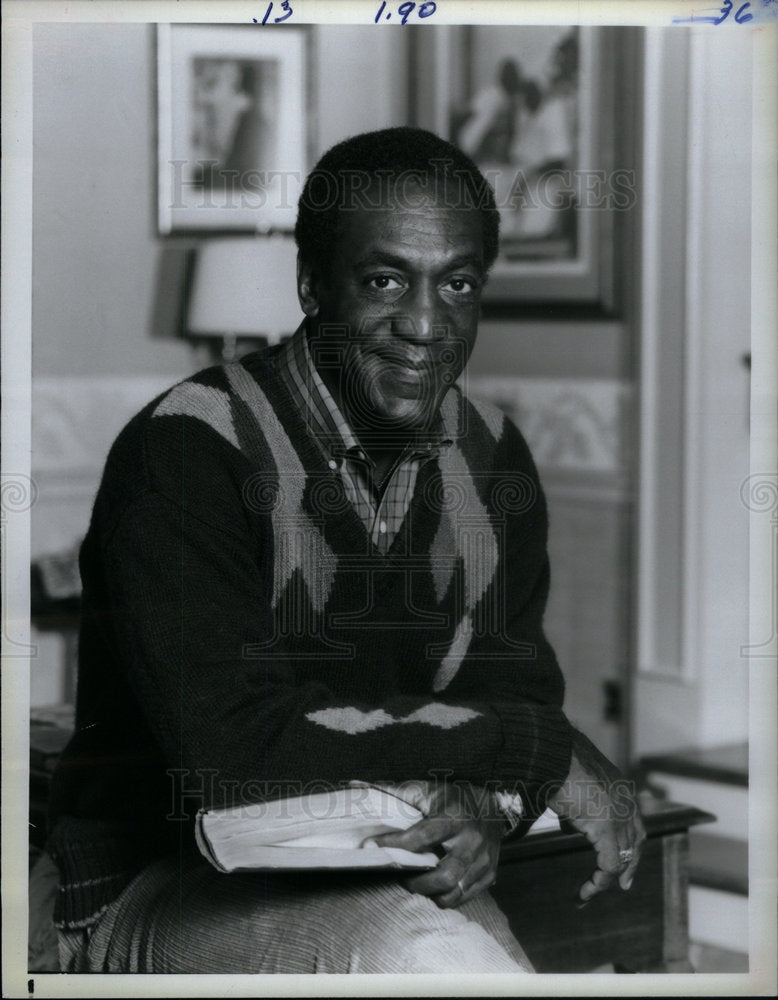 1985 Press Photo Bill Cosby Actor - Historic Images