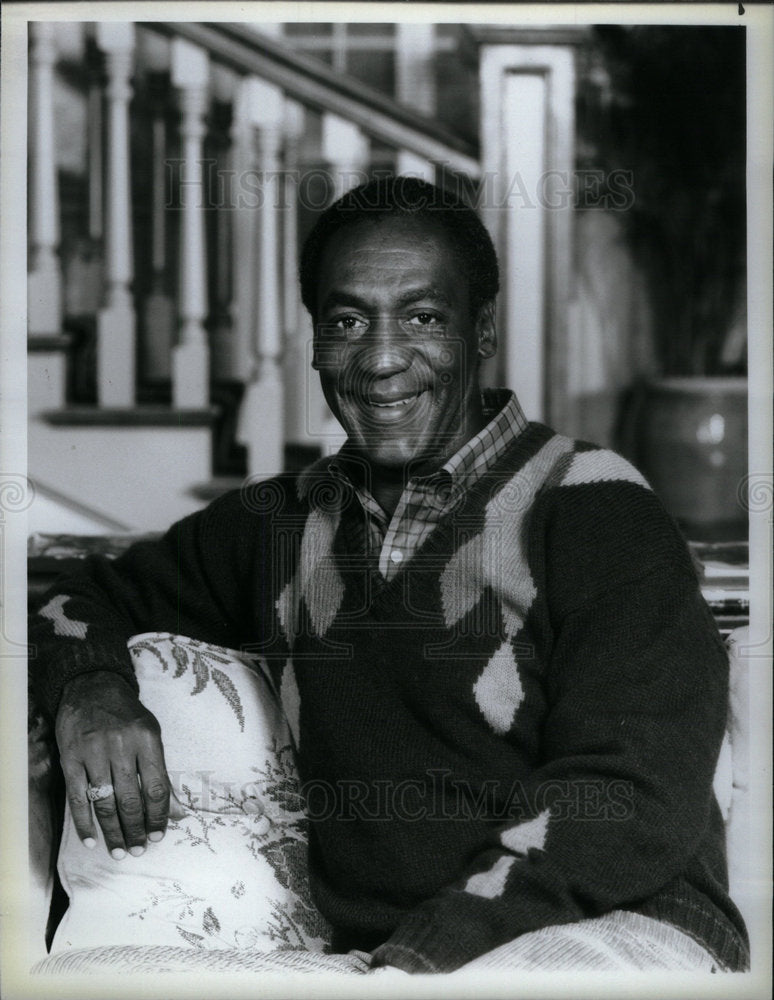 1985 Press Photo Actor Bill Cosby &quot;The Cosby Show&quot; NBC - Historic Images