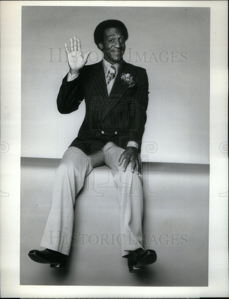 1976 Press Photo Bill Cosby Hosts &quot;The Bill Cosby Show&quot; - Historic Images