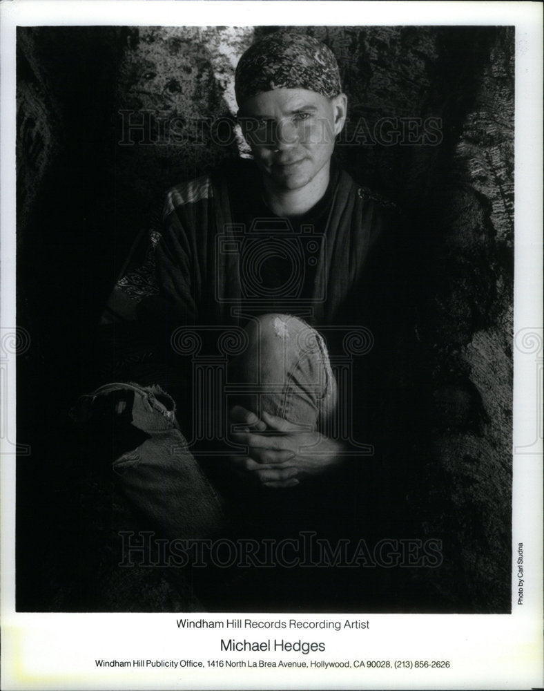 1993 Press Photo Michael Hedges/Composer/Guitar/Singer - Historic Images