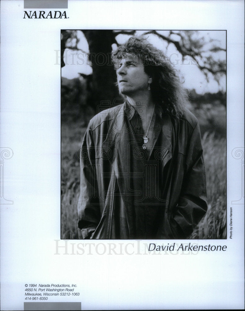 1994 Press Photo David Arkenstone New Age Musician - Historic Images