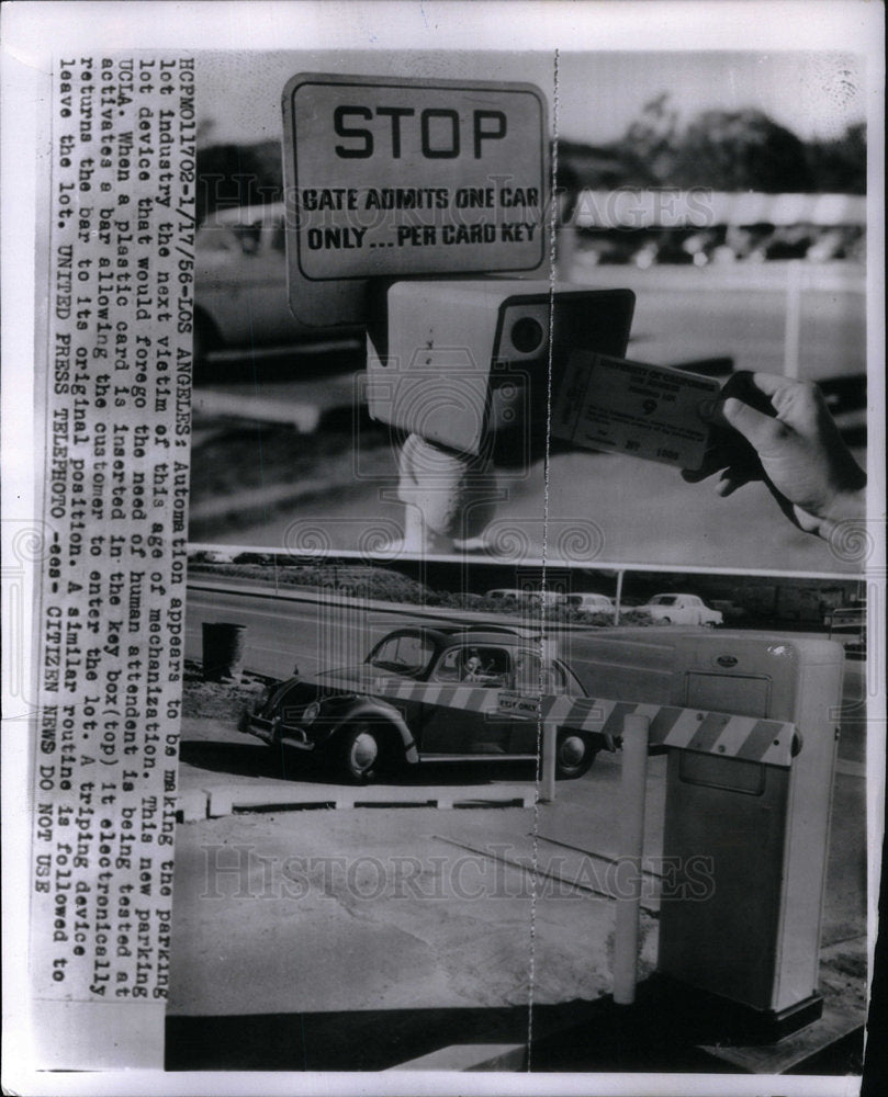 1956 Press Photo Automation - Historic Images