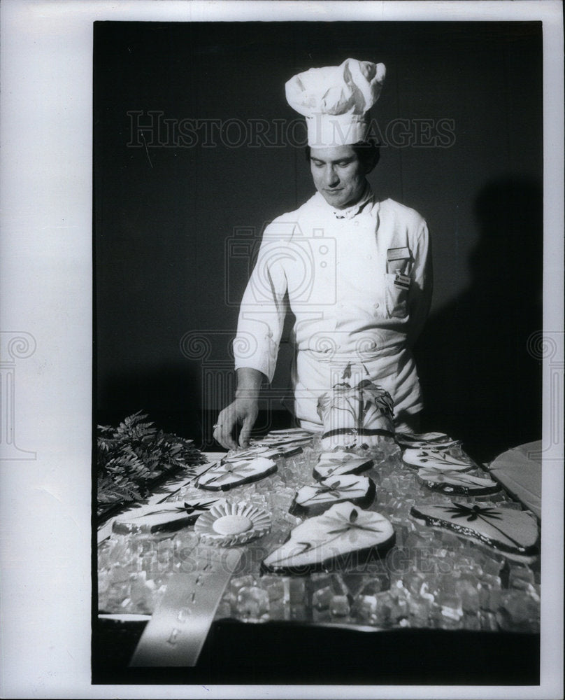 1978 Press Photo 3rd Place Chef Michael Griggs goose - Historic Images