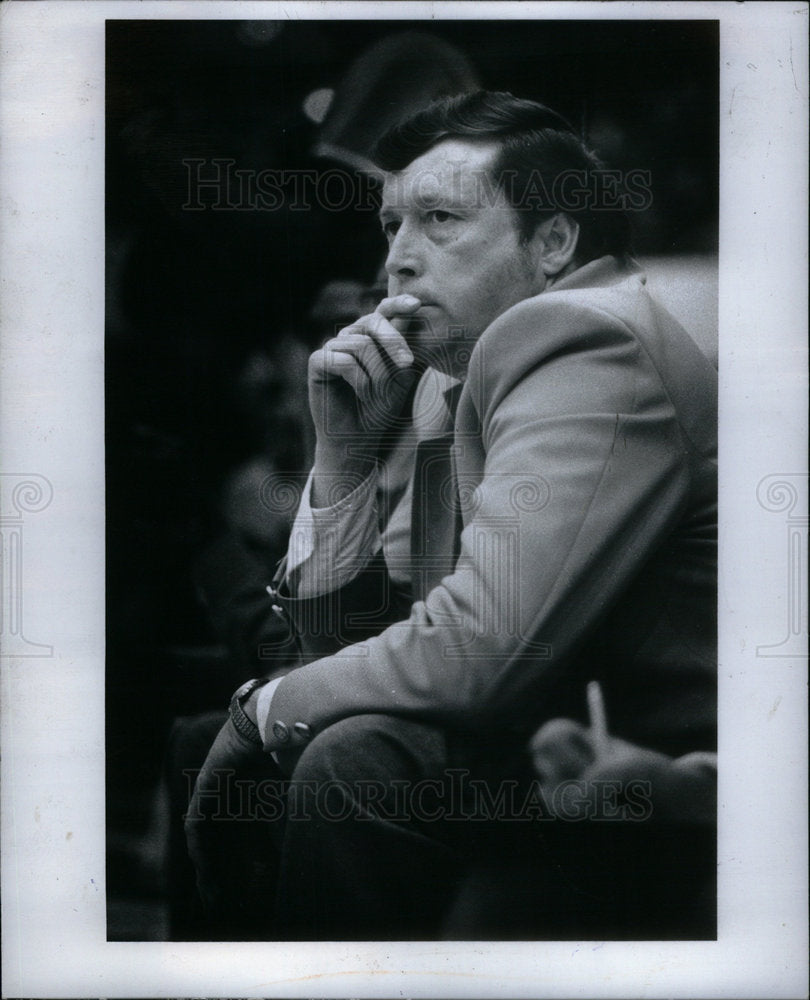 1980 Press Photo Ralph Grubb, Basketball Coach - Historic Images