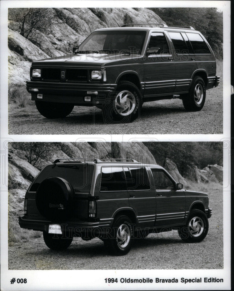 1995 Press Photo Oldsmobile Bravada Special Edition - Historic Images