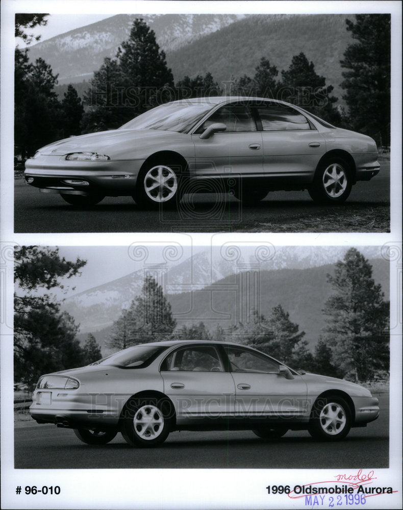 1996 Press Photo 1996 Oldsmobile Aurora - Historic Images