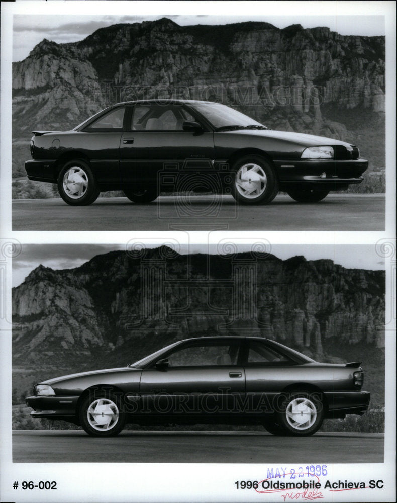 1996 Press Photo 1996 Oldsmobile Achieva - Historic Images
