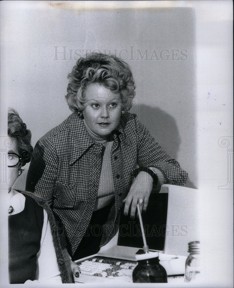 1976 Press Photo Barbara Griffen Accent editor Detroit - Historic Images