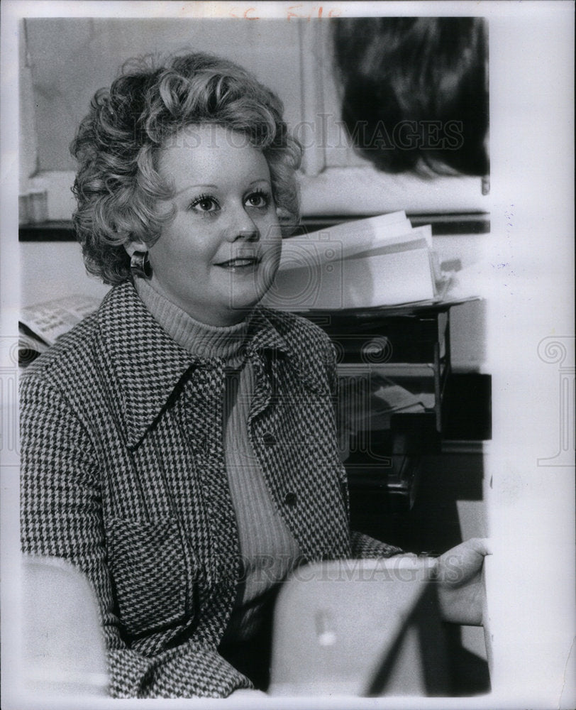 1976 Press Photo Barbara Griffin, Editor - Historic Images