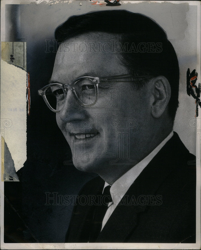 1972 Press Photo Michigan Senator Robert Griffin - Historic Images