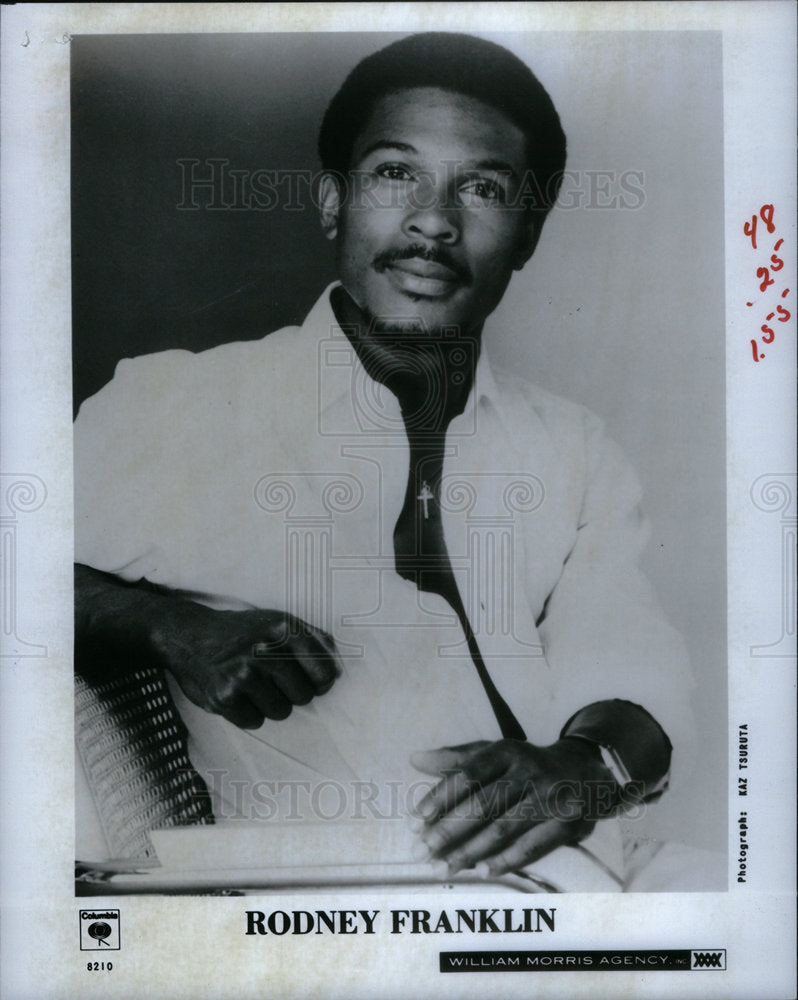 1984 Press Photo Rodney Franklin,jazz pianist - Historic Images