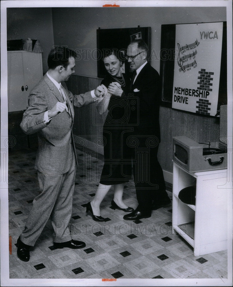 1958 Press Photo Y.W.C.A. Dance Instructor Donald May - Historic Images