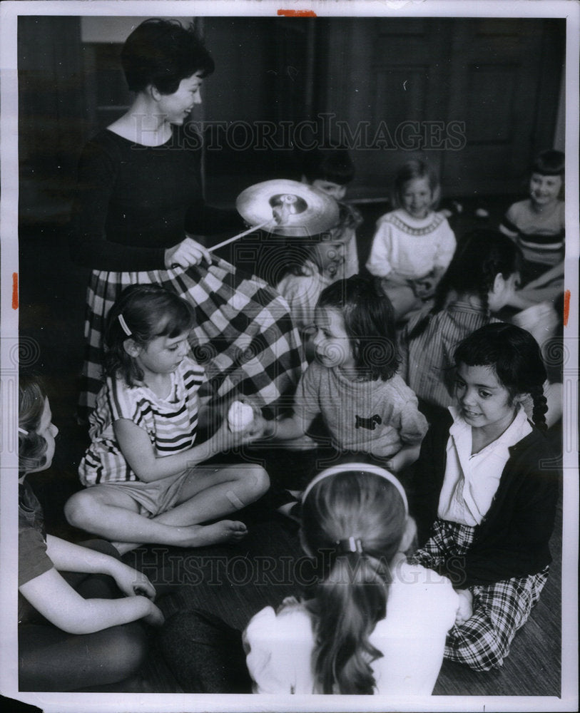 1958 Press Photo Jacqueline Hunter YWCA - Historic Images