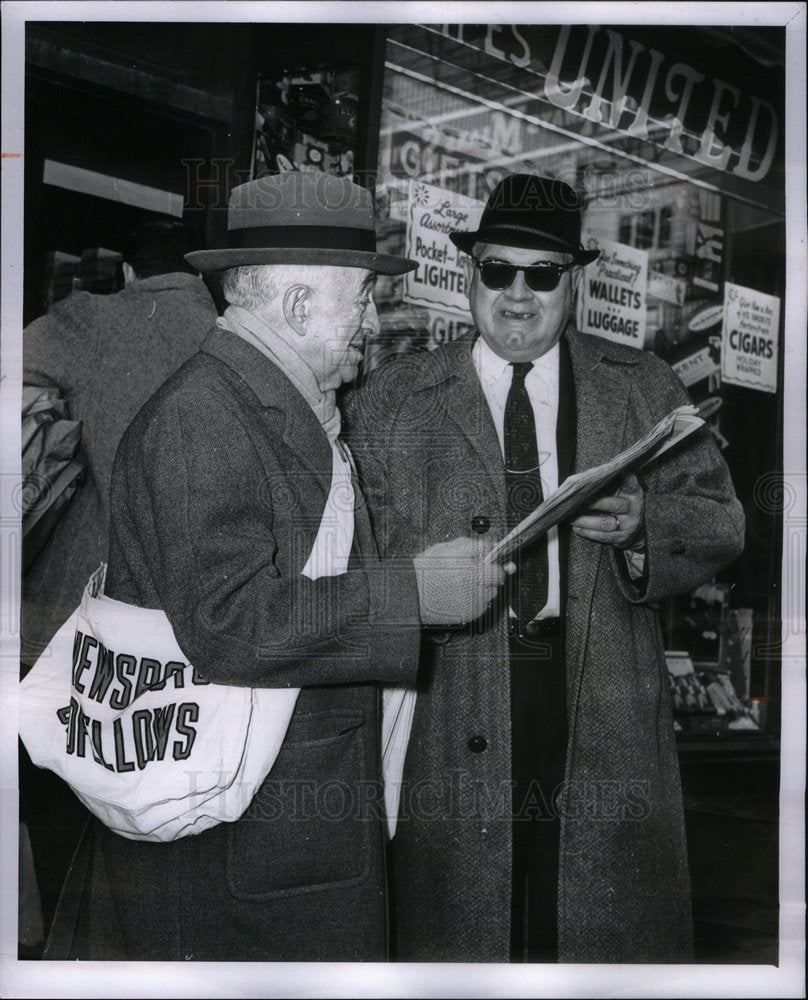 1960 Press Photo Herman Lieber &amp; F.K. Francis - Historic Images