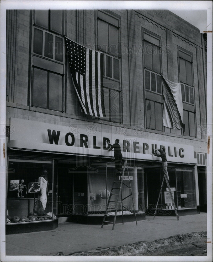 1947 Press Photo World Republic Organization - Historic Images