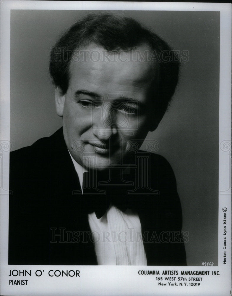 1989 Press Photo pianist John O&#39;Conor - Historic Images