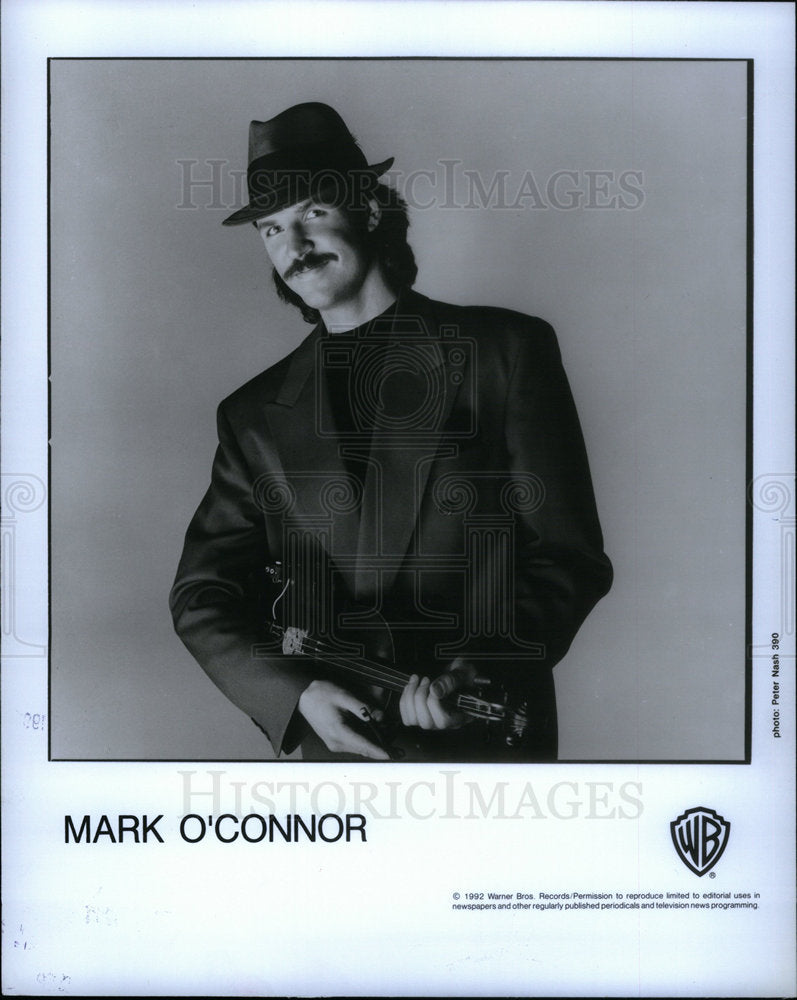 1993 Press Photo Mark O&#39;Connor Violinist Blugrass Jazz - Historic Images