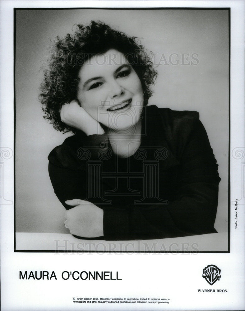 1989 Press Photo Maura O&#39;Connell - Historic Images