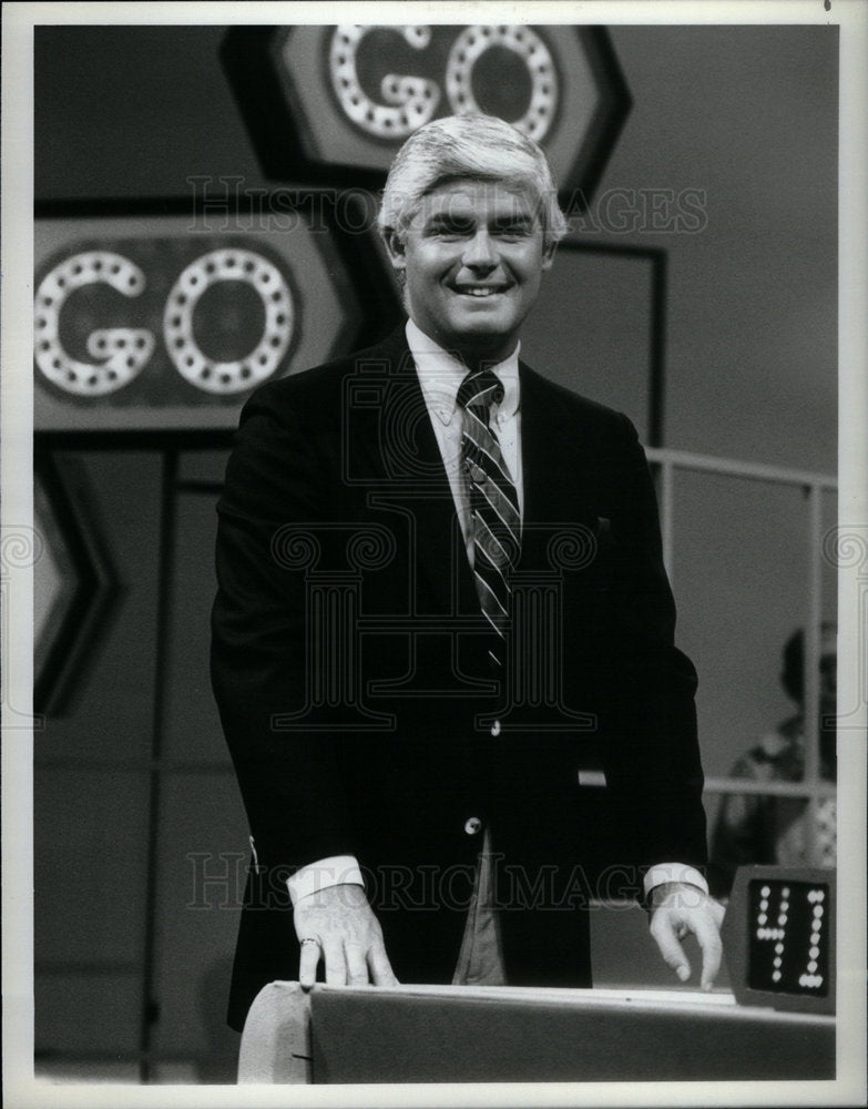 1983 Press Photo Kevin O'Connell Word Game Go! Host - Historic Images