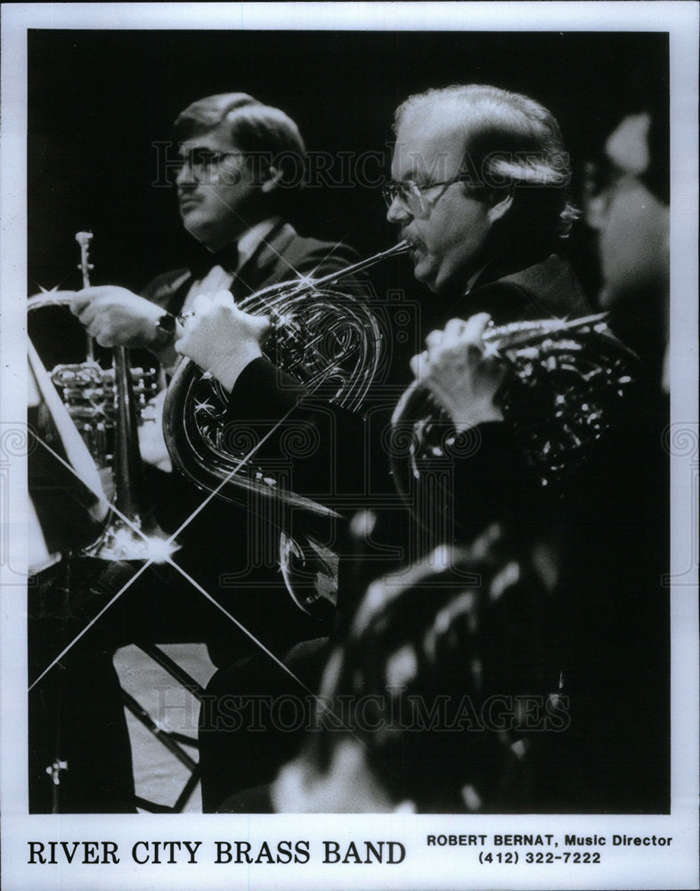 1990 Press Photo River City Brass Band - Historic Images