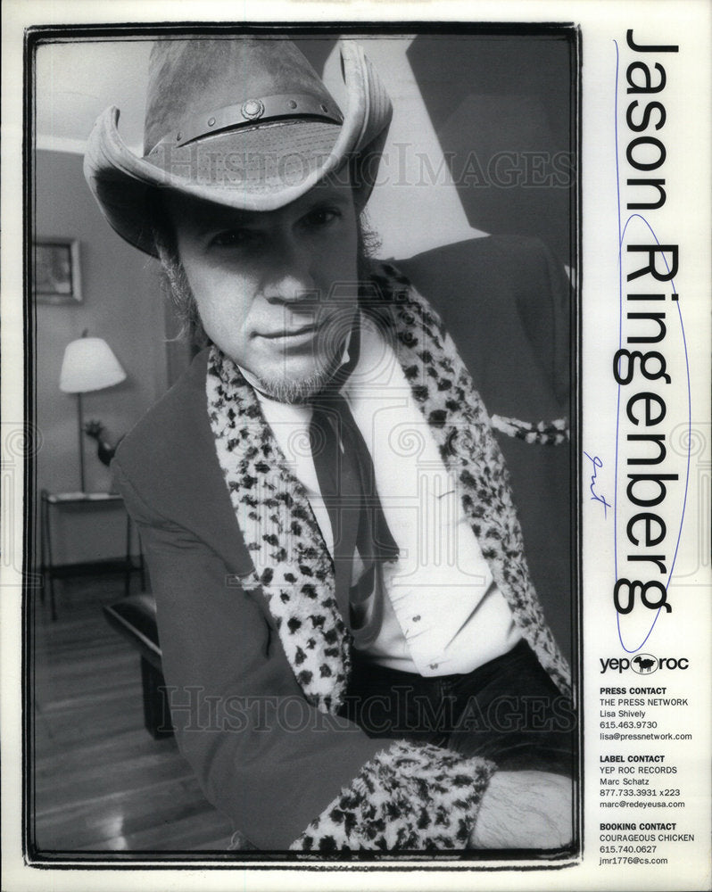 Press Photo Jason Ringenberg, Musician &amp; Singer - Historic Images