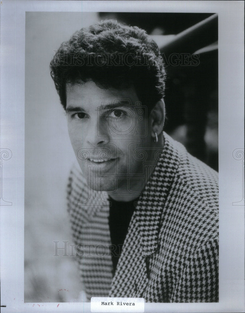 1995 Press Photo Mark Rivera - Historic Images