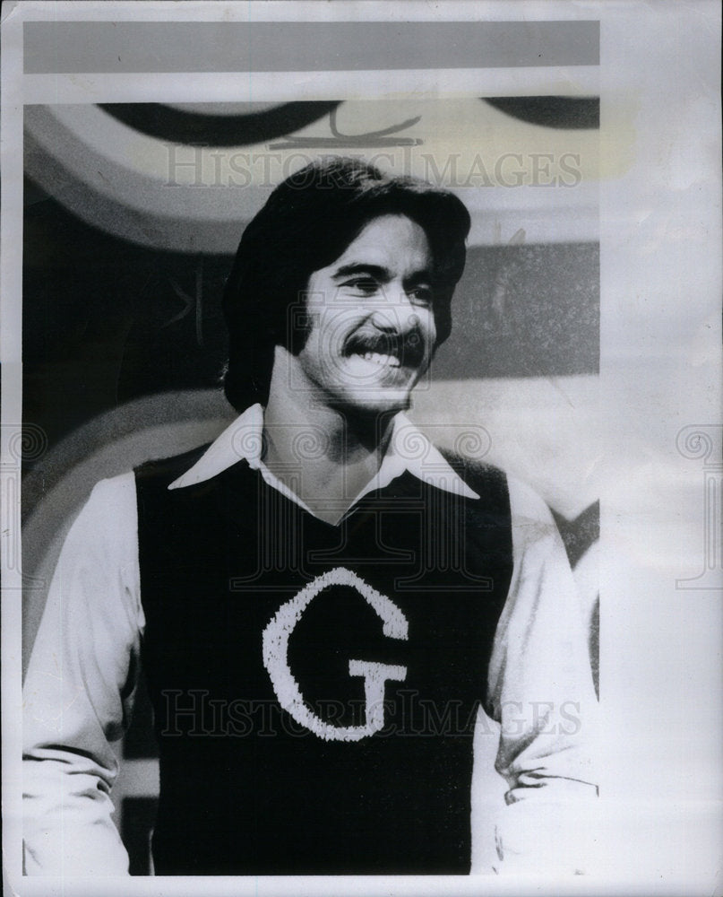 1975 Press Photo Geraldo Rivera Tv Performer - Historic Images