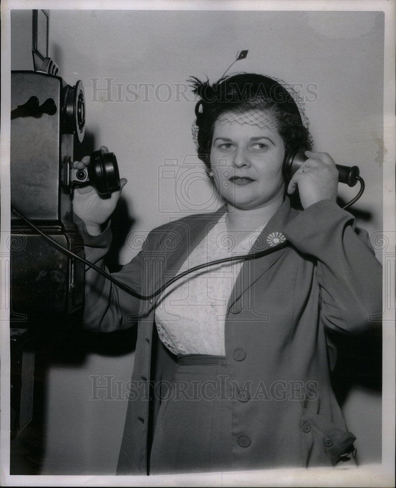 1954 Press Photo Donald Ritchie Hoodlum - Historic Images