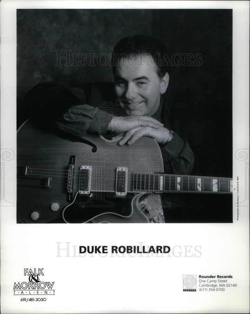 1994 Press Photo Duke Robillard American Blues Mucisian - Historic Images