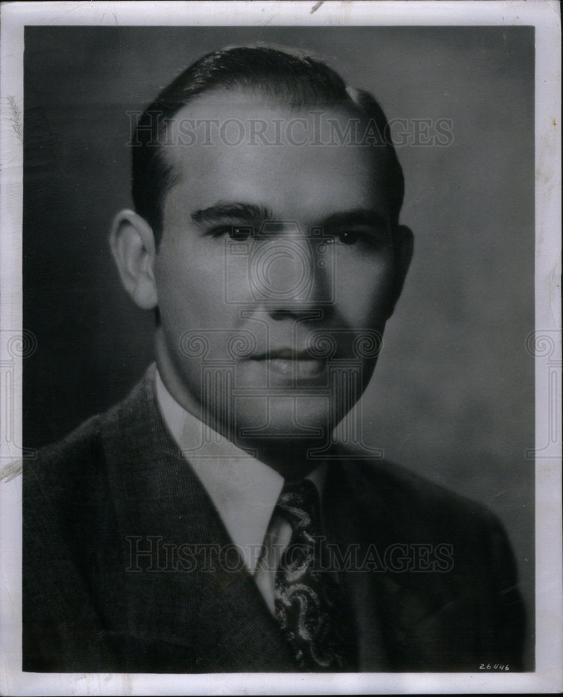 1954 Press Photo Picture of Dr.George Rieveschl. - Historic Images