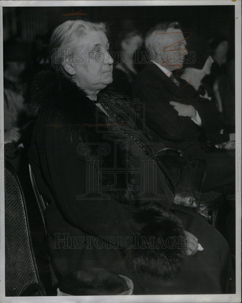 1931 Press Photo Jane Adams League Nations Convention - Historic Images