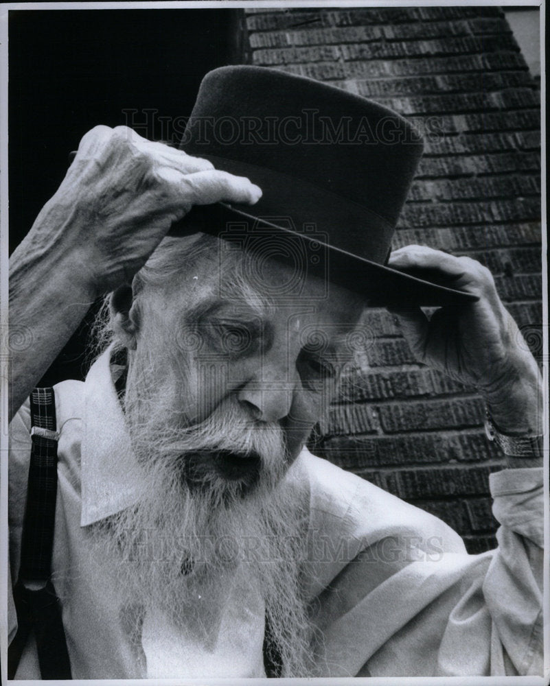 1972 Press Photo An Elderly James Ferguson - Historic Images