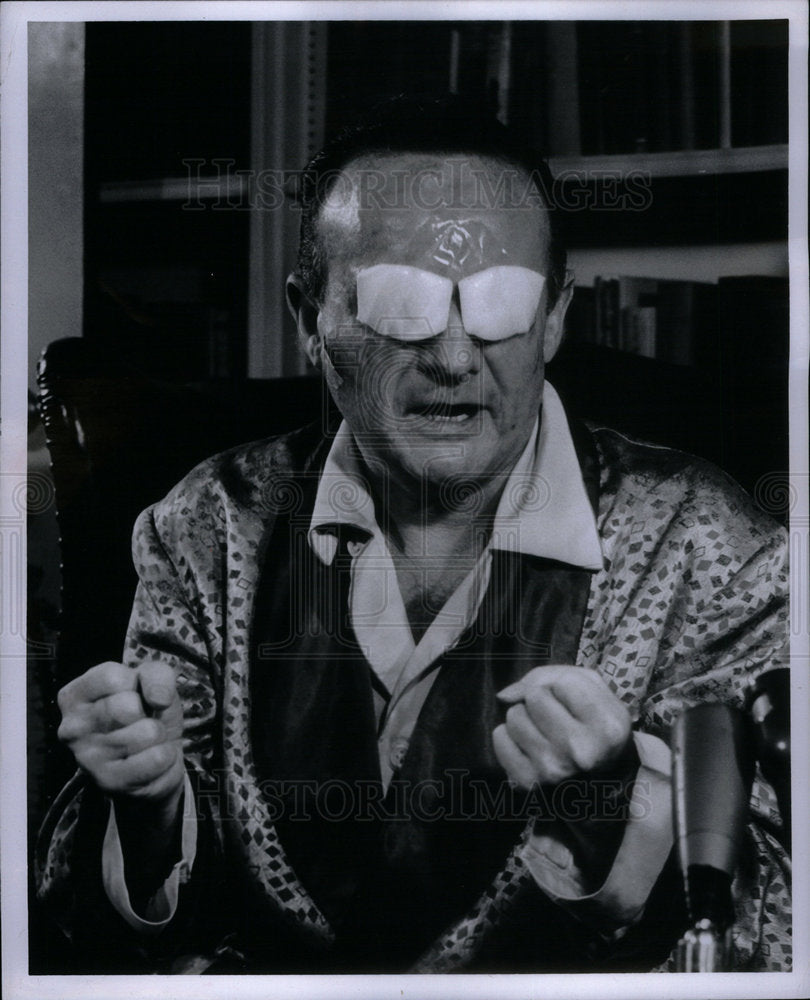 1957 Victor Riesel Journalist Columnist - Historic Images