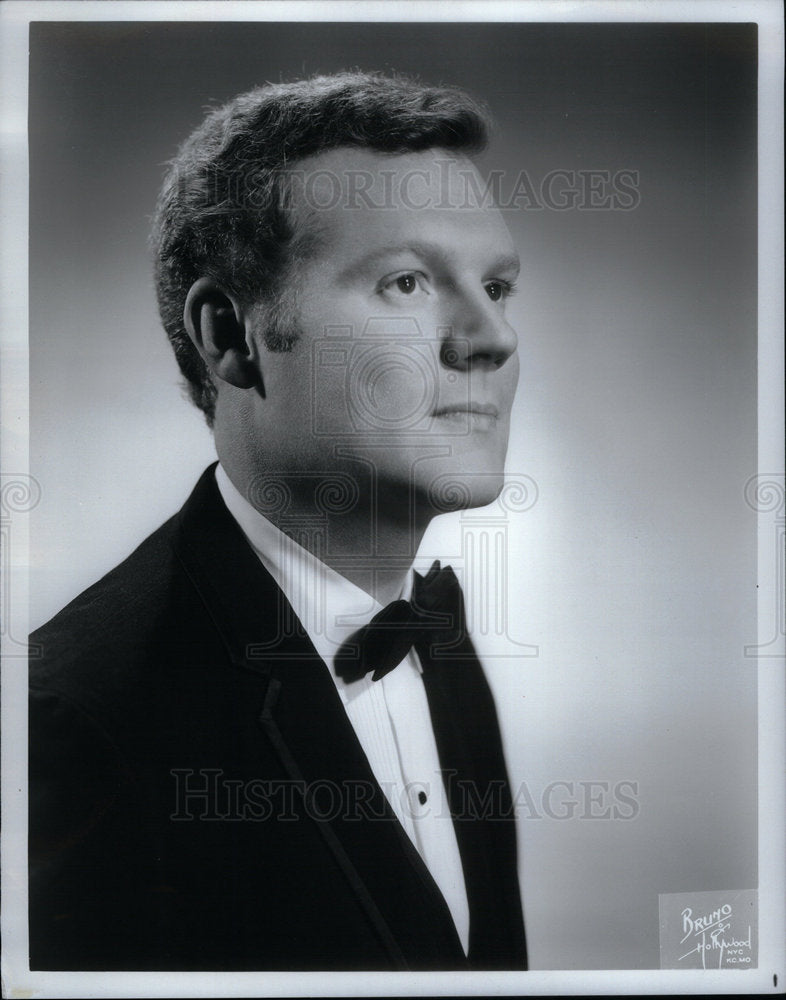 1969 Press Photo Kenneth Riegel/Tenor - Historic Images