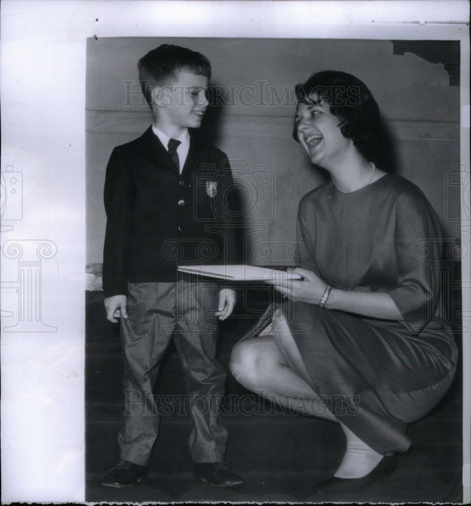 1964 Press Photo Mrs. Charles Robb - Historic Images