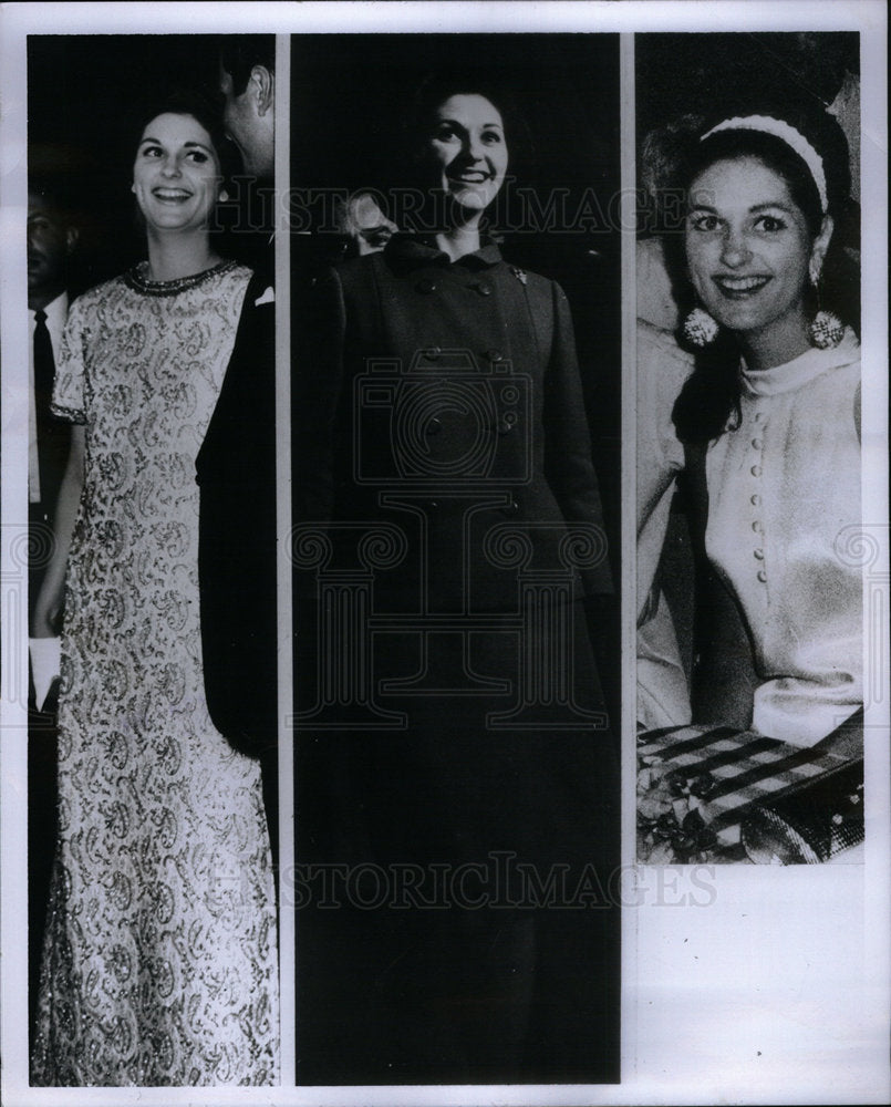 1967 Press Photo Mrs. Charlie Robb Lynda Byrd Johnson - Historic Images