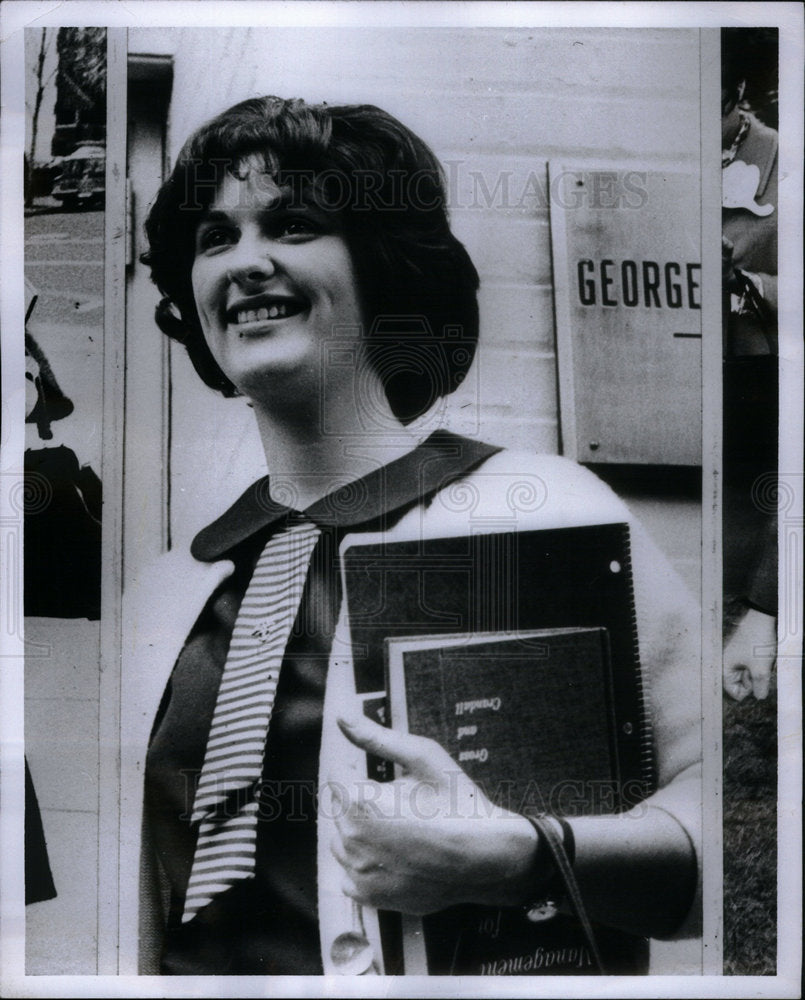 1967 Press Photo Lynda Bird Johnson Robb/Pres. Johnson - Historic Images