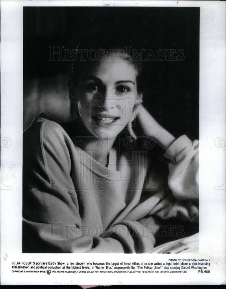 1994 Press Photo Julia Roberts  Actress - Historic Images