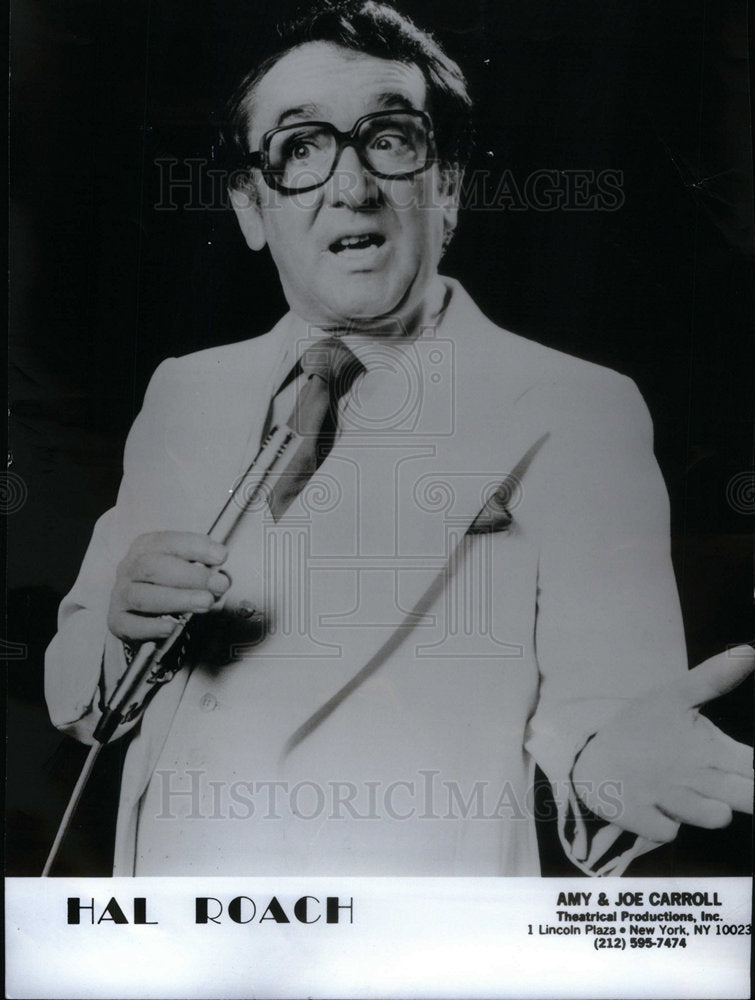 1987 Press Photo Hal Roach Irish Comedian Entertainer - Historic Images